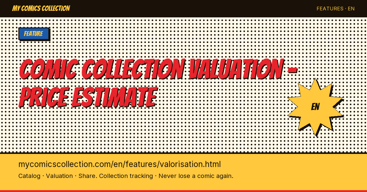 Know the value of your comic collection — page illustration