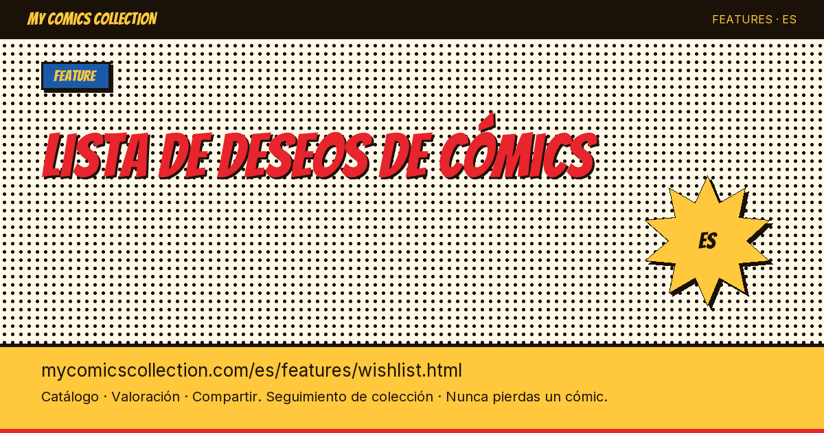 Lista de deseos — No te pierdas ningún número — ilustración de la página