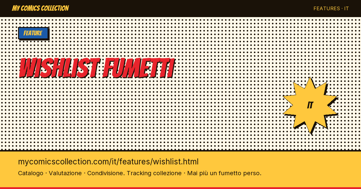 Wishlist — Non Perdere Mai Più un Numero — illustrazione della pagina