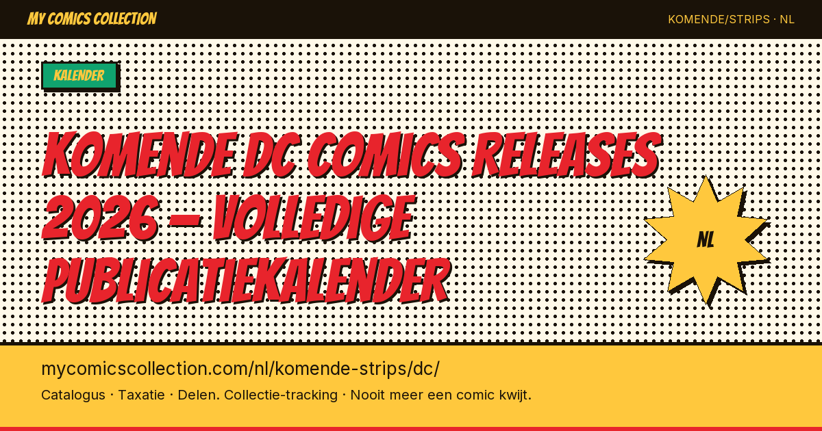 Komende DC Comics releases — pagina illustratie