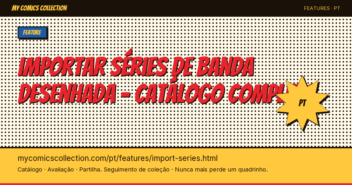 Importe séries completas com um clique — ilustração da página