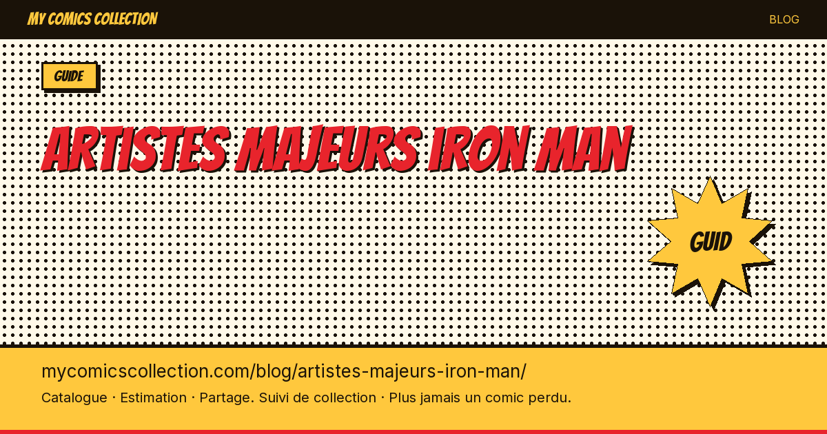 Artistes majeurs d'Iron Man — illustration article