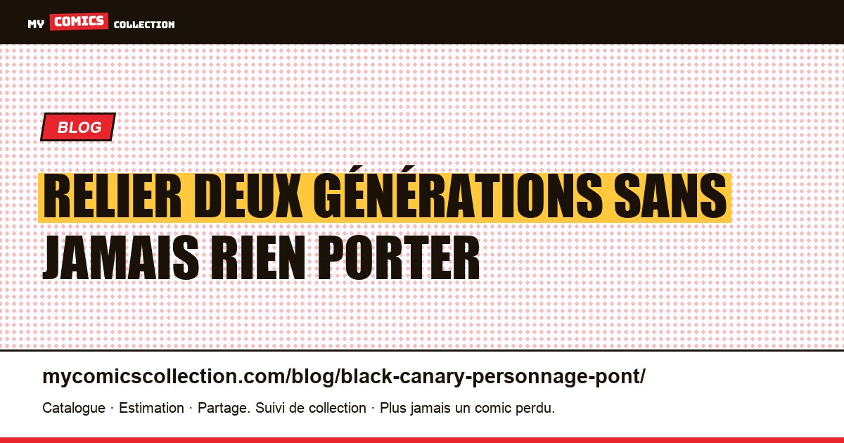 Relier deux générations sans jamais rien porter — illustration article