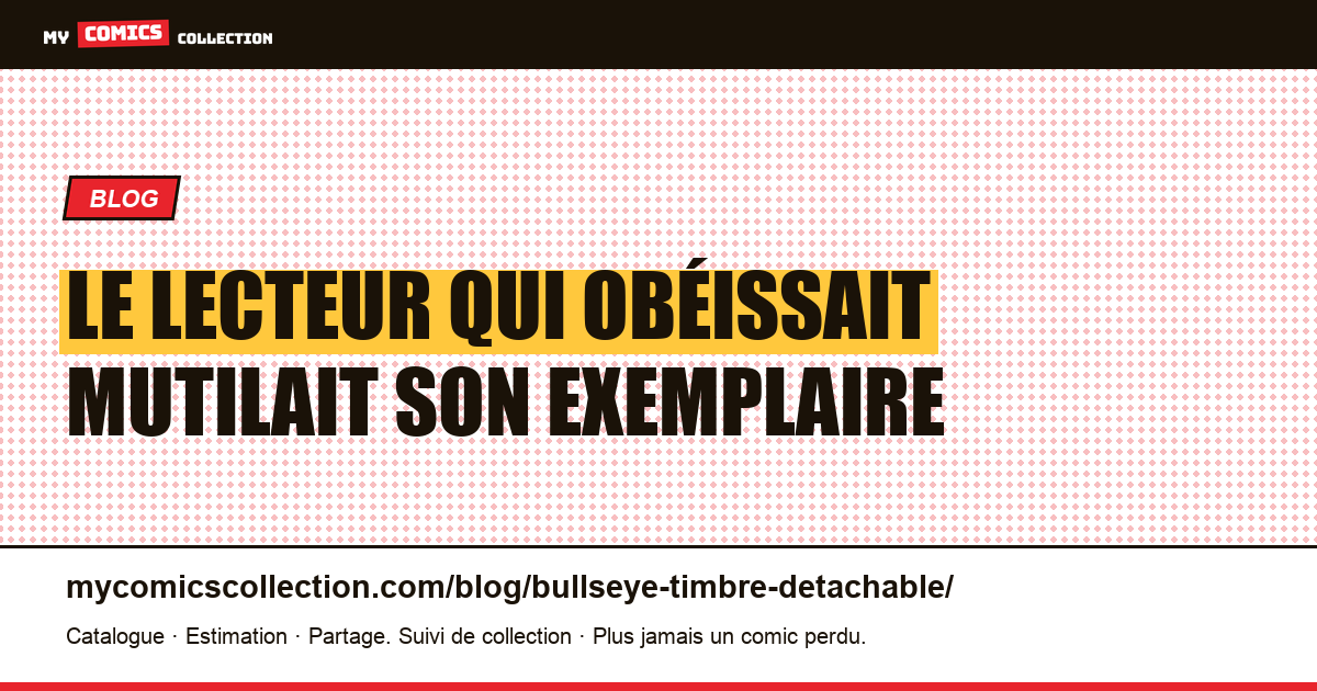 Le lecteur qui obéissait mutilait son exemplaire — illustration article