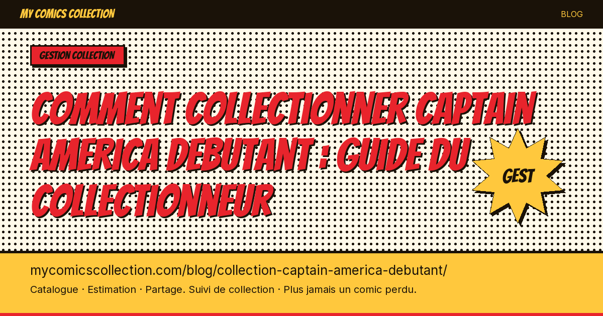 Collection Captain America : par où commencer — illustration article