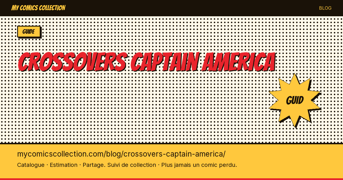 Crossovers de Captain America — illustration article