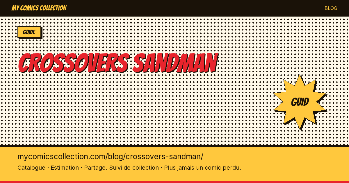 Crossovers de Sandman — illustration article