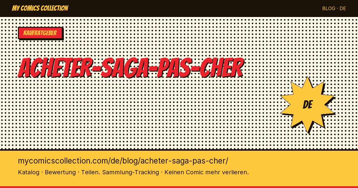 Saga günstig kaufen — Artikelillustration