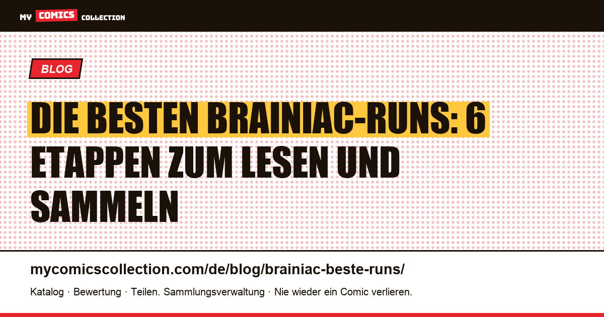 Die besten Brainiac-Runs: Rangliste der sechs Stationen, Artikelillustration