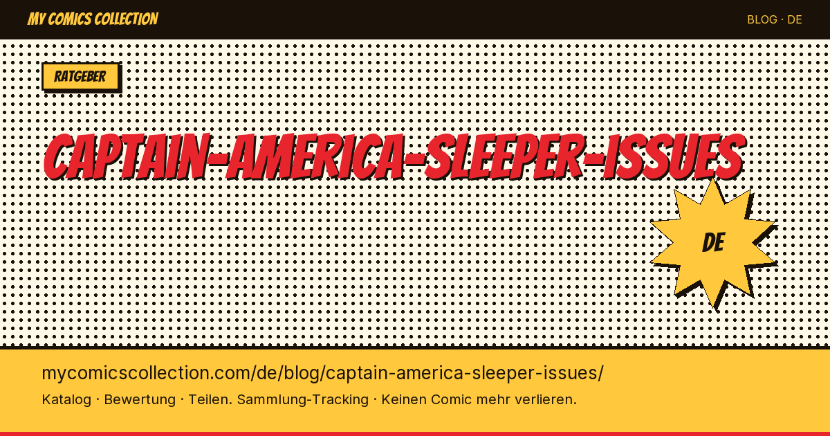 Captain America: Diese unterschätzten Ausgaben könnten wertvoll werden — Artikelillustration