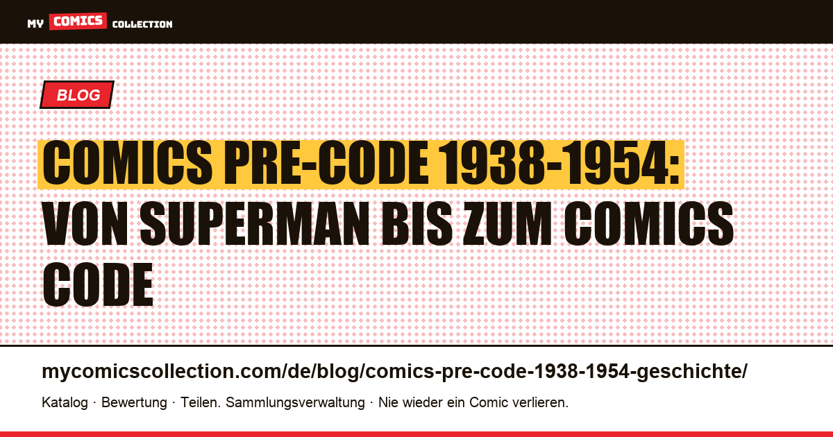 Comics Pre-Code 1938-1954: Die vollständige Geschichte, Artikelillustration
