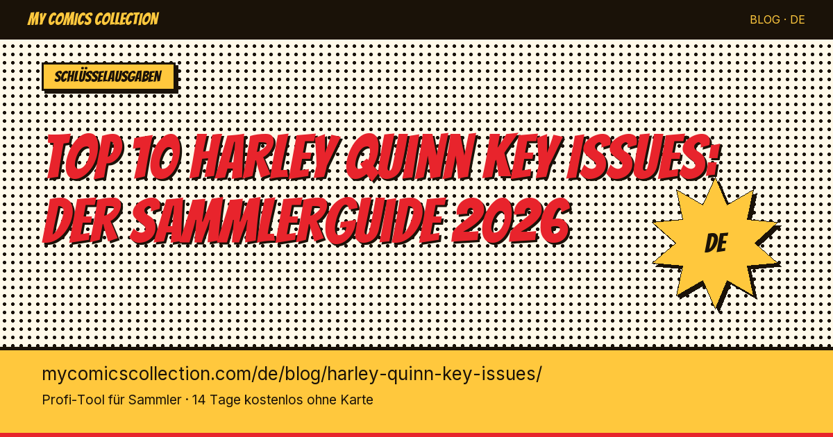 Top 10 Harley Quinn Key Issues zum Besitzen — Artikel-Illustration