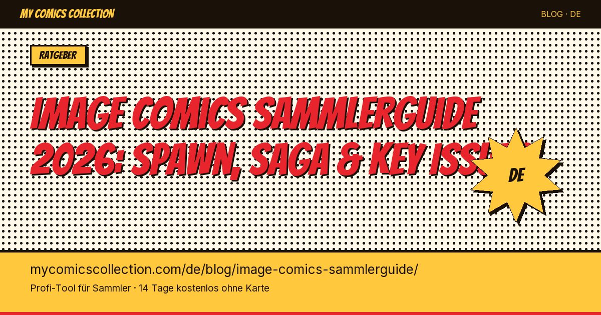 Image Comics Sammlerguide: Deine Sammlung richtig aufbauen — Artikel-Illustration