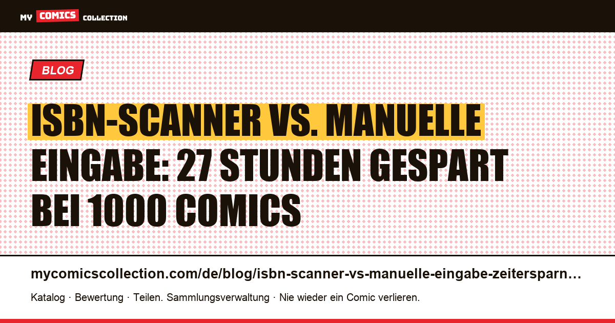ISBN-Scanner vs. manuelle Eingabe: wie viel Zeit spart der MCC-Scanner wirklich?, Artikelillustration