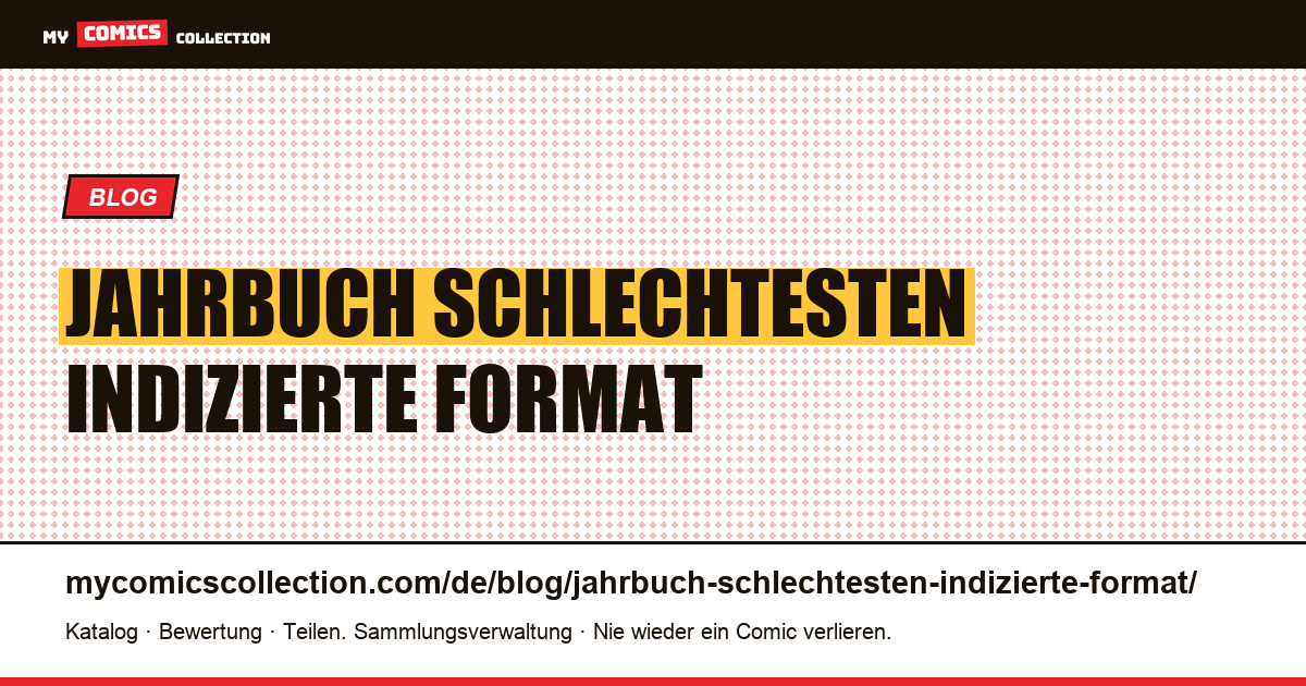 Das Jahrbuch: das am schlechtesten indizierte Format der Zeitschriftenveröffentlichung — Artikelillustration