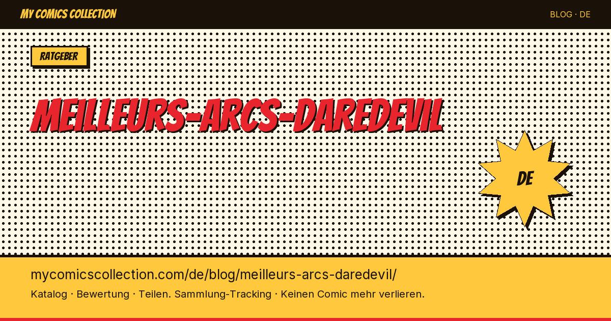 Die besten Daredevil-Story-Arcs — Artikelillustration