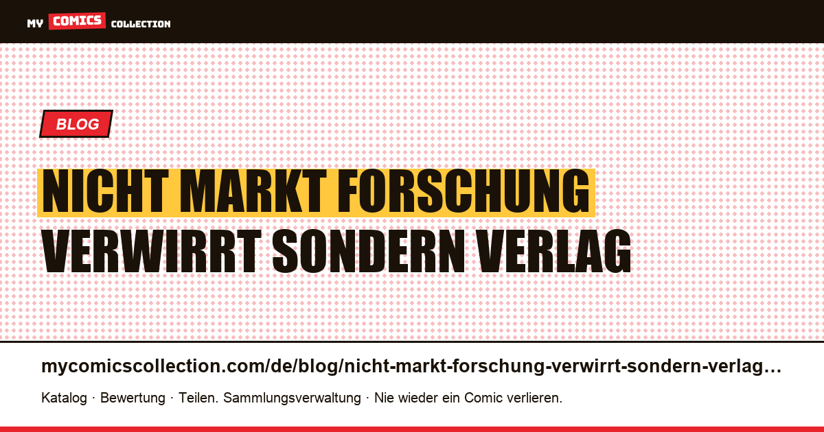 Es ist nicht der Markt, der die Forschung verwirrt, sondern der Verlag — Artikelillustration