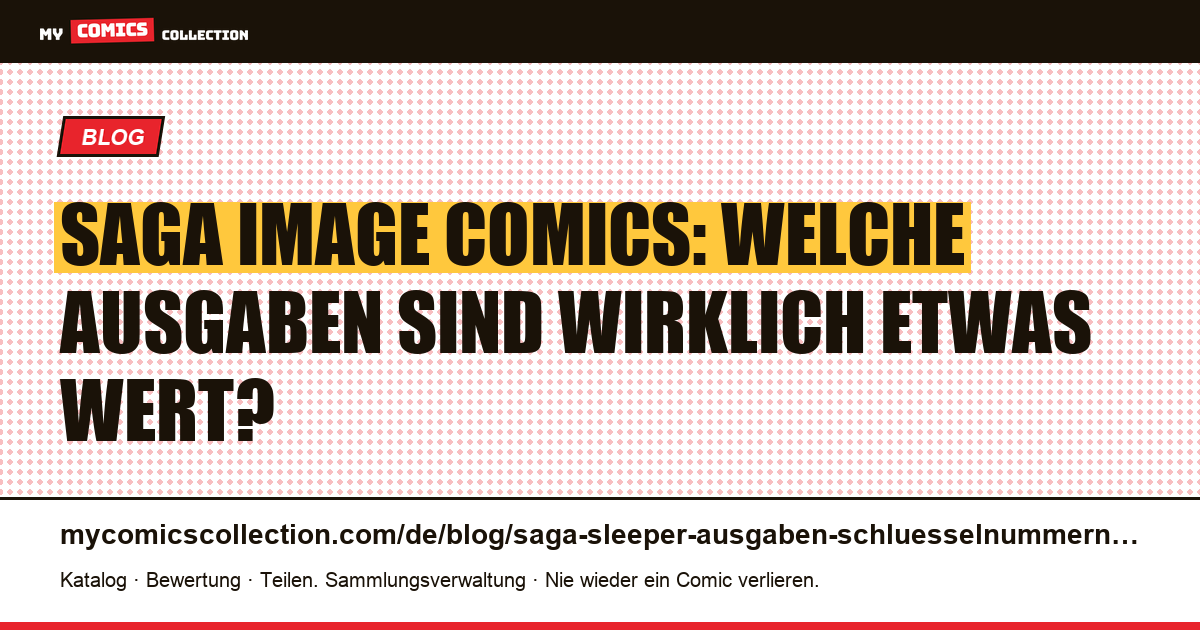 Saga (Image Comics): die unterschätzten Ausgaben im Blick, Artikelillustration