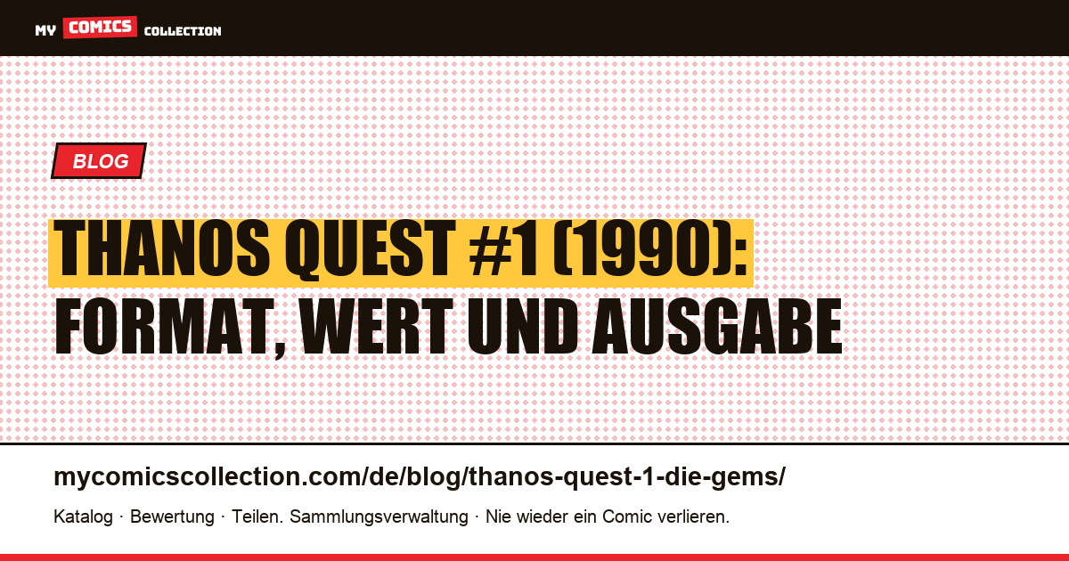Thanos Quest #1: auf der Jagd nach den Infinity Gems, Artikelillustration