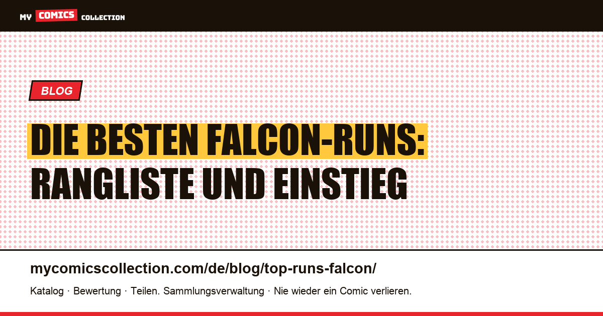 Die besten Falcon-Runs: Rangliste mit sechs Empfehlungen, Artikelillustration