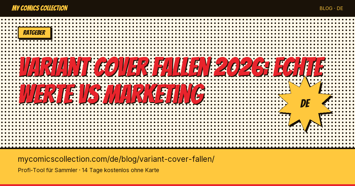 Variant Covers: welche wirklich etwas wert sind — Artikel-Illustration