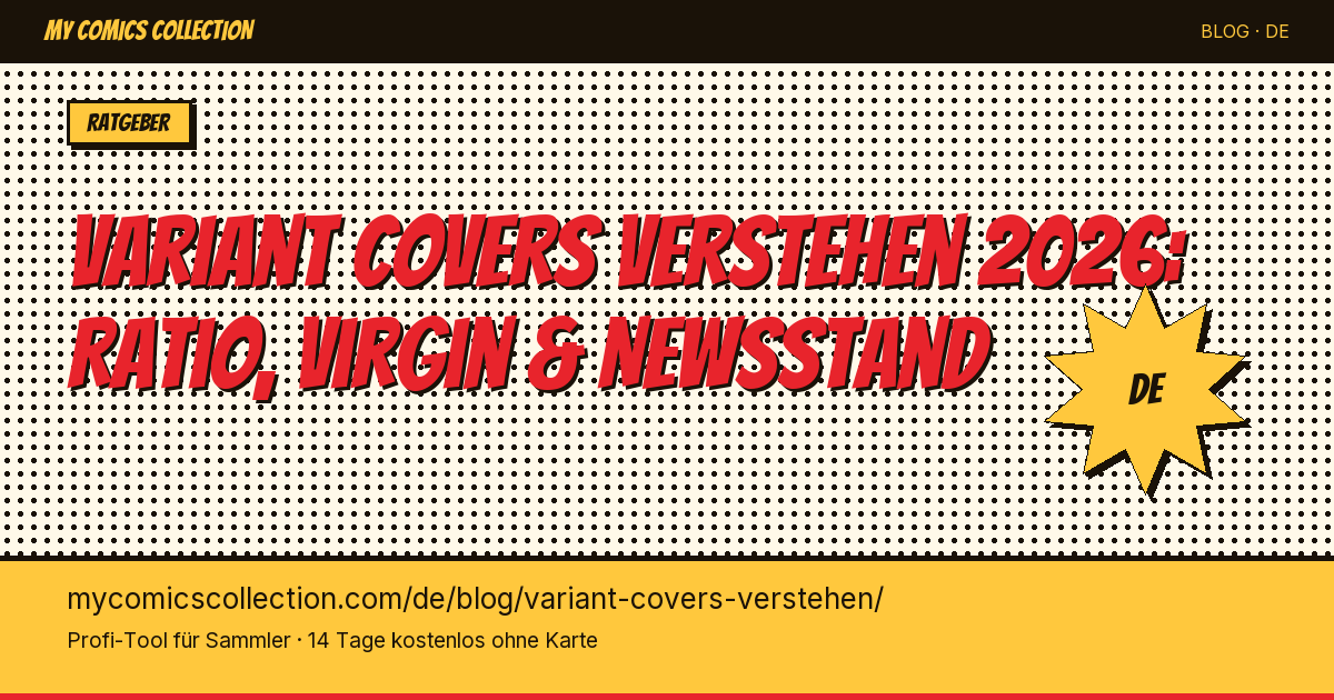 Variant Covers in Comics: alles verstehen — Artikel-Illustration