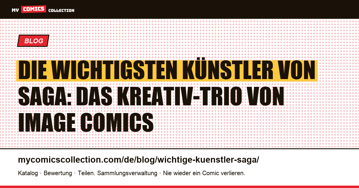 Die wichtigsten Künstler von Saga: Vaughan, Staples, Fonografiks, Artikelillustration