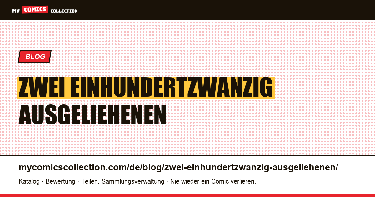 Zwei von einhundertzwanzig ausgeliehenen Exemplaren: die Fallout-Phase — Artikelillustration