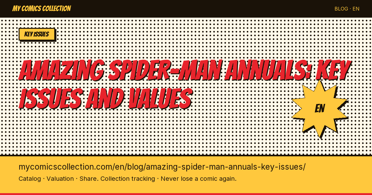 Amazing Spider-Man Annuals: Key Issues Every Collector Should Know — article illustration