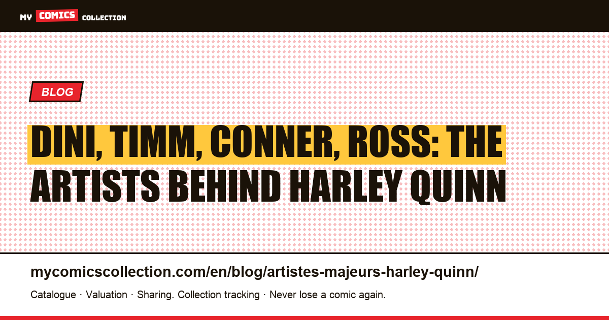 The artists who created and defined Harley Quinn, article illustration