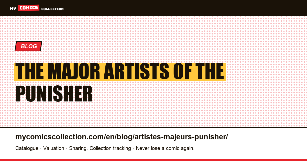 The Artists Who Defined the Punisher, article illustration