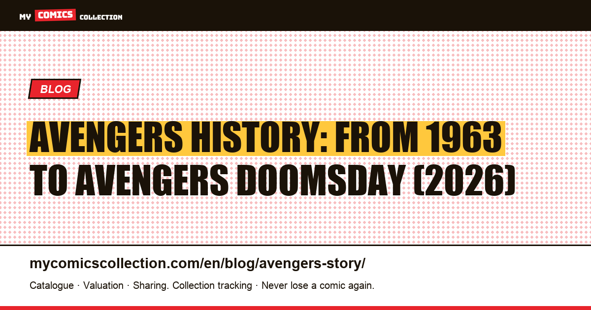Avengers History: From 1963 to Avengers Doomsday (2026) — article illustration