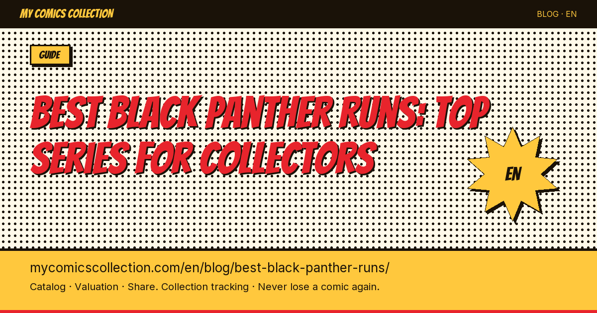The Best Black Panther Comic Runs: From Jungle Action to Modern Classics — article illustration