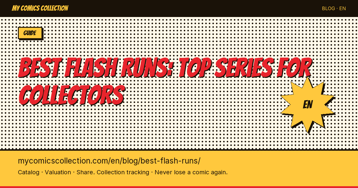 Best Flash Comic Runs: The Essential Reading List for DC Collectors — article illustration