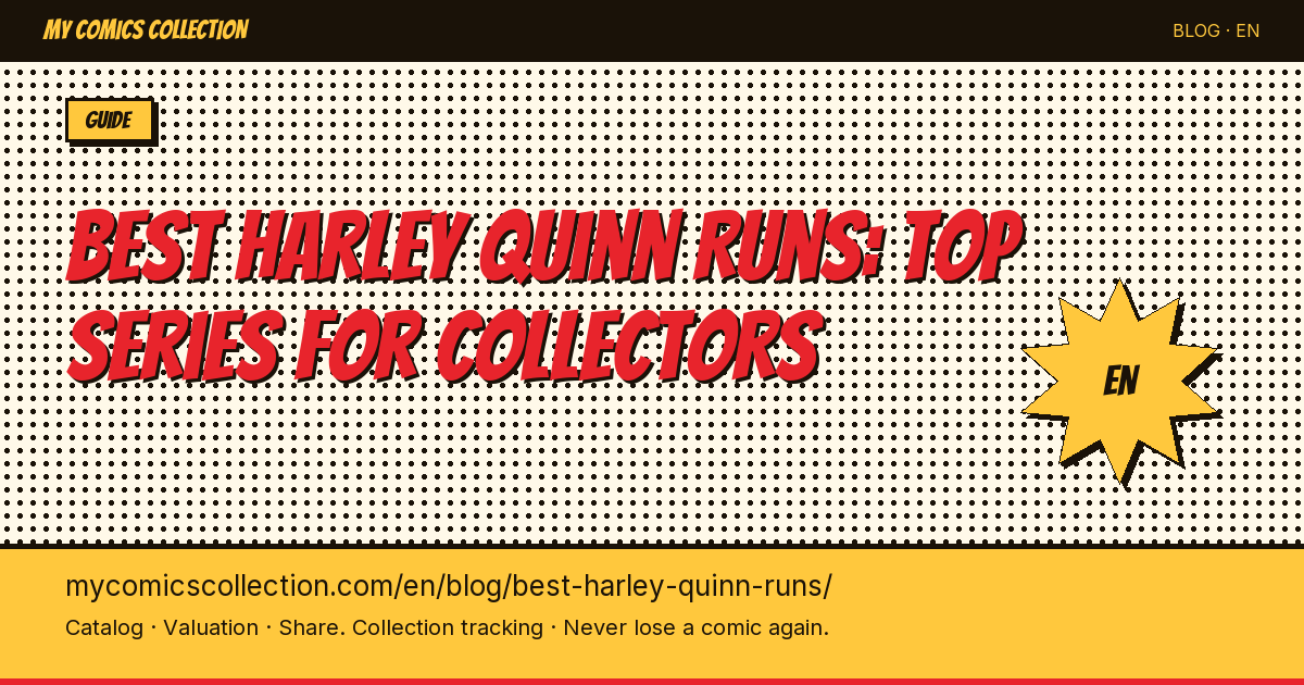 Best Harley Quinn Comic Runs: Essential Series for Collectors — article illustration