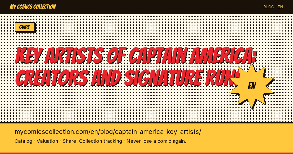 The Major Captain America Artists: Kirby, Steranko, Byrne, Epting and Their Key Issues — article illustration