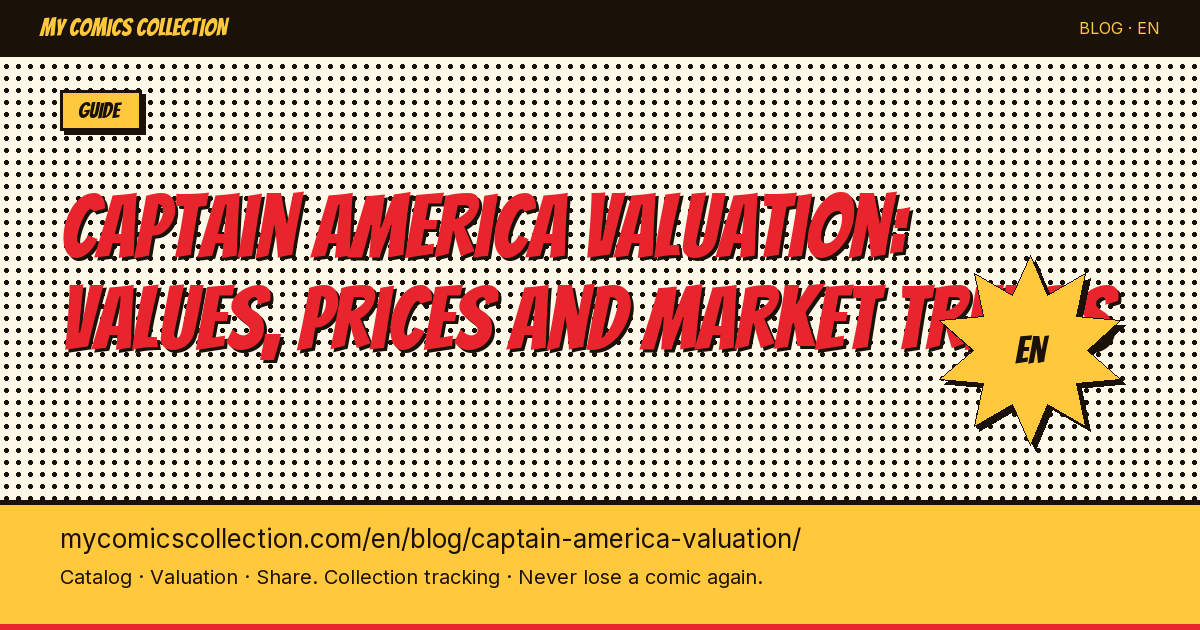 Captain America Comics Valuation: CGC Price Guide & Investment Potential — article illustration