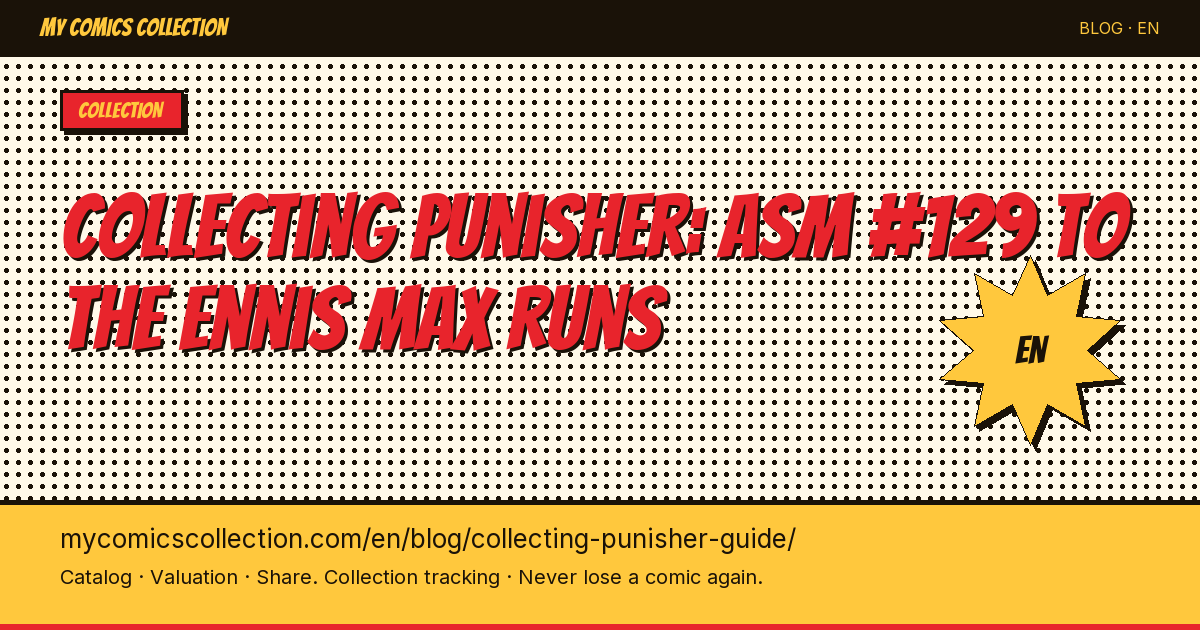 Collection Guide: Punisher : Complete Guide — article illustration
