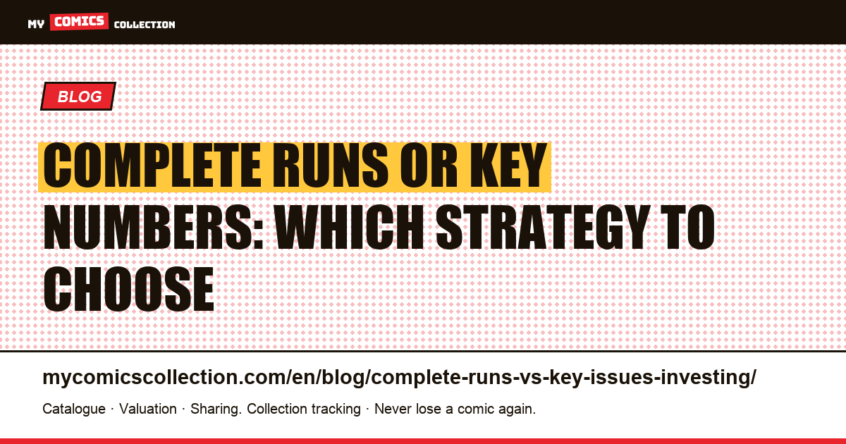 Complete runs or key numbers: which strategy to choose — article illustration