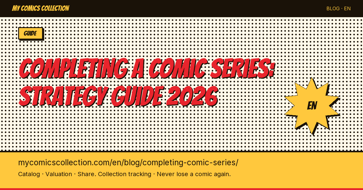 Completing a Comic Series: The Strategic Guide — article illustration