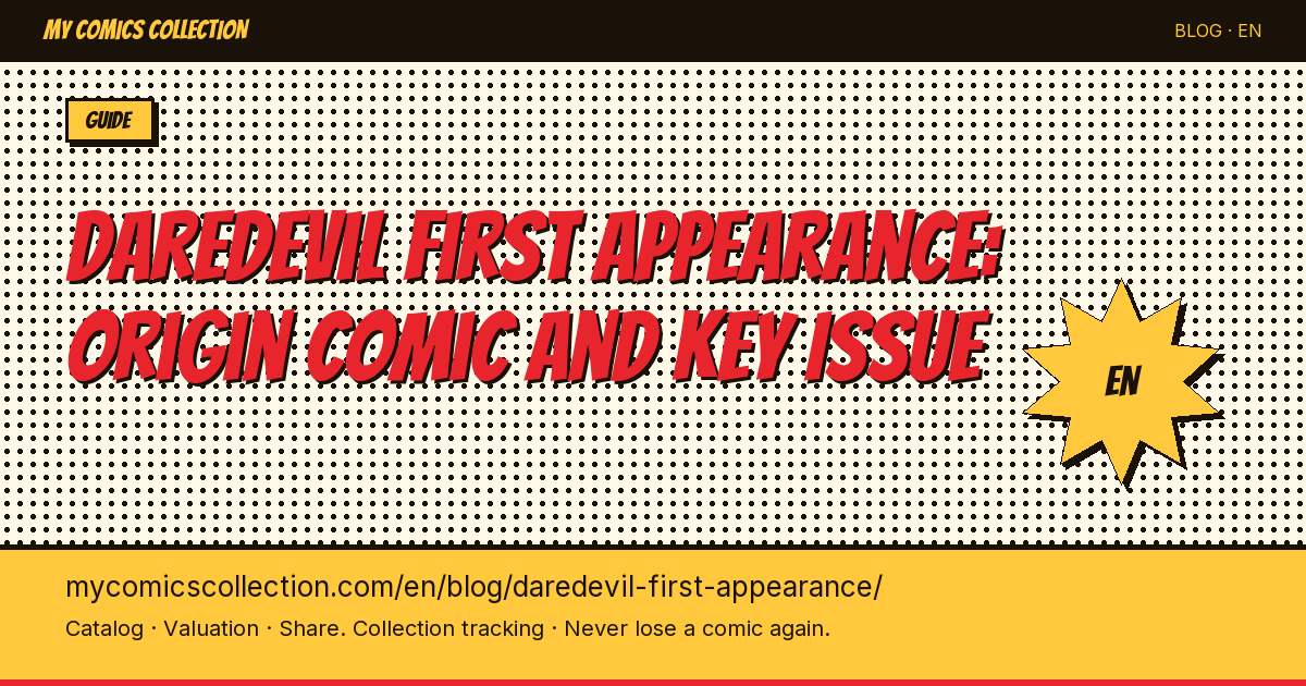 Daredevil #1 (1964): First Appearance, CGC Values & Collector's Guide — article illustration