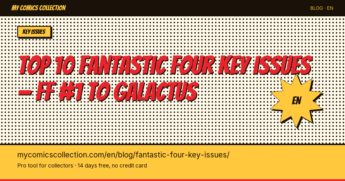 Top 10 essential Fantastic Four key issues — article illustration