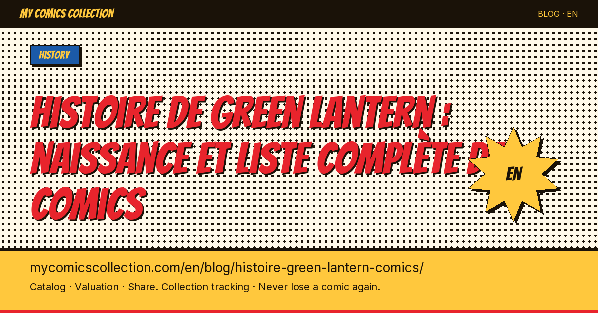 History of Green Lantern Comics: Origins, All Volumes & Key Issues in Order — article illustration