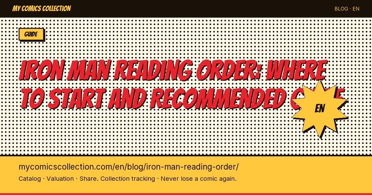 Iron Man Reading Order: The Complete Guide to Tony Stark's Best Comics — article illustration