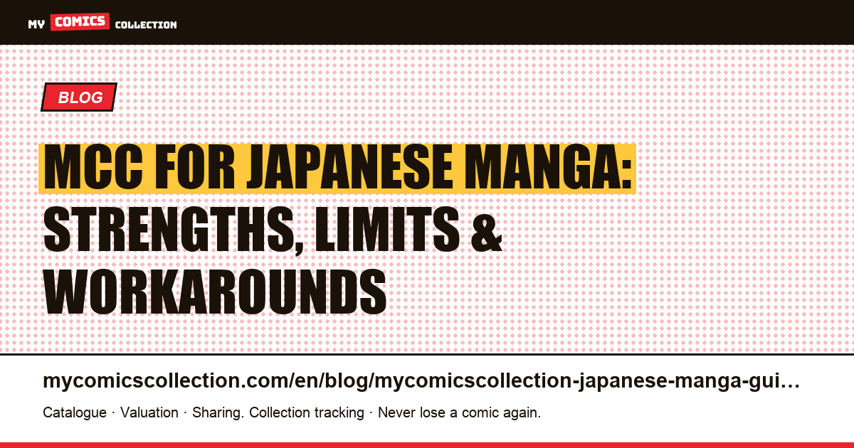 My Comics Collection for Japanese Manga: What Works, What Doesn't — article illustration