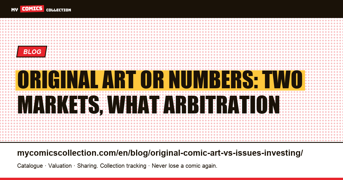 Original art or numbers: two markets, what arbitration — article illustration