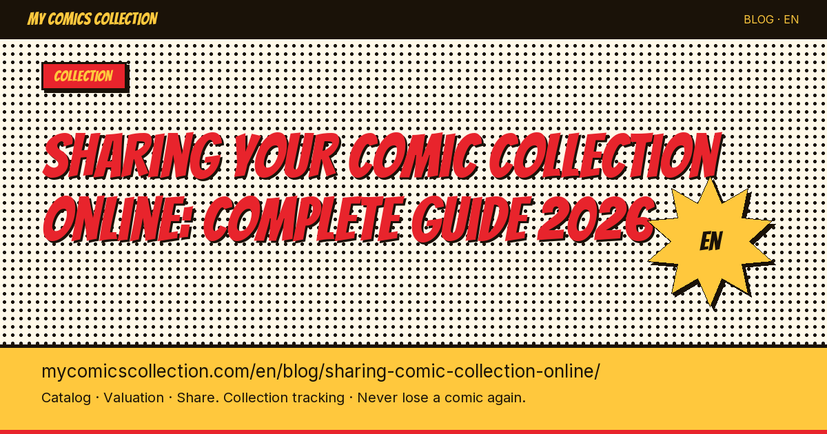 Sharing Your Comic Collection Online: The Best Options — article illustration