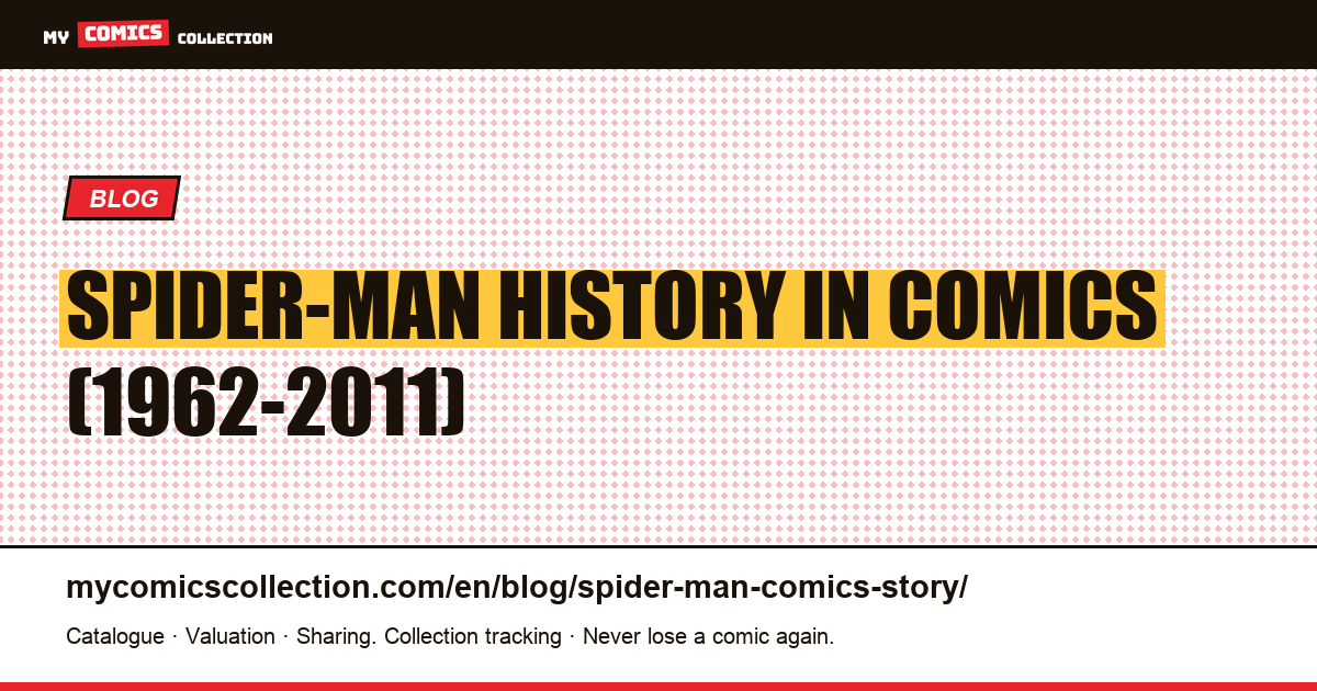 Spider-Man History in Comics (1962-2011) — article illustration