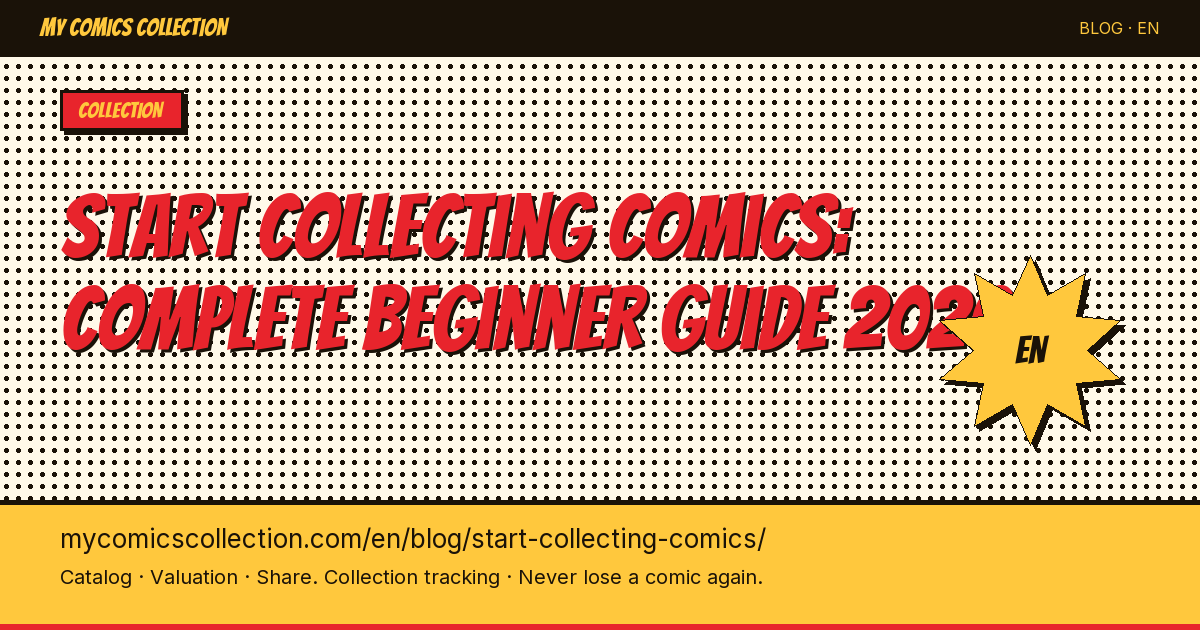 Collecting Comics: Where to Start in 2026? — article illustration
