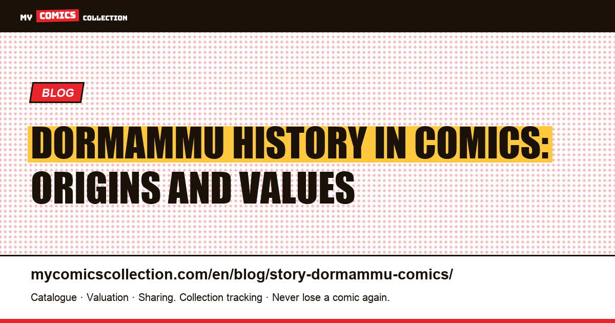 Dormammu History in Comics: Origins and Values — article illustration